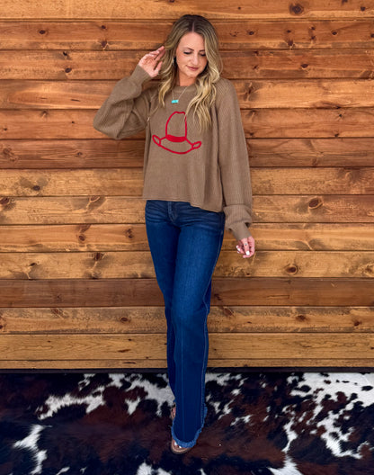 Hats Off Sweater