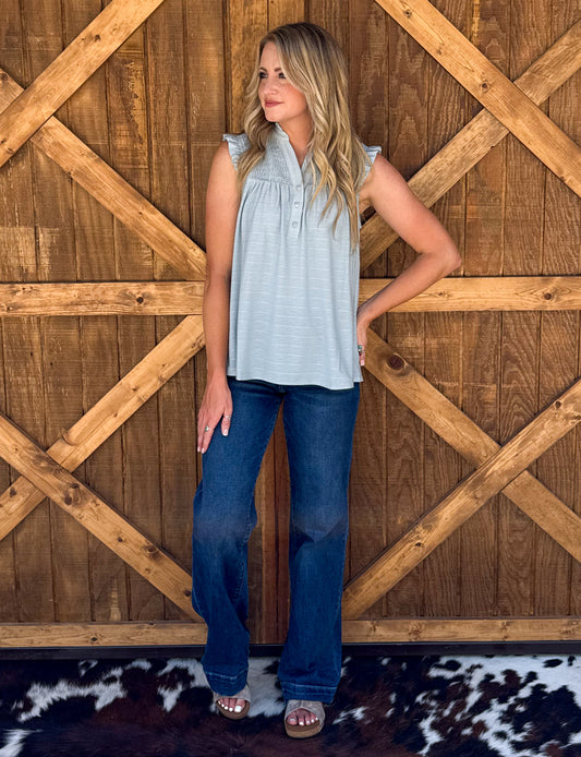 Cowgirl Blues Blouse