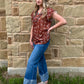 The Branded Top * Brown