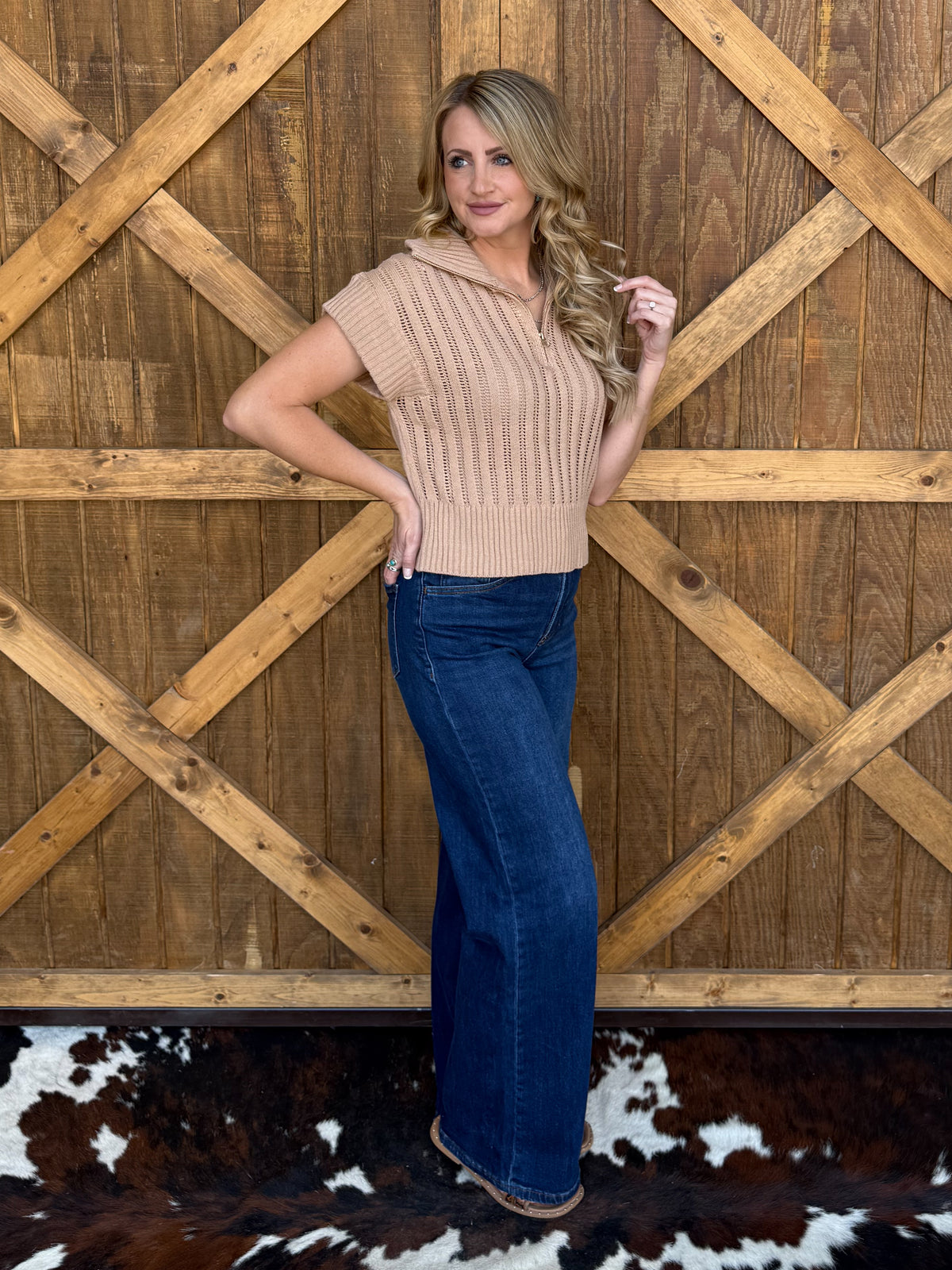 The Taylor Top *Mocha
