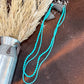 50” 2 Strand Turquoise Necklace
