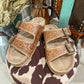 Darla Hand-Tooled Sandals