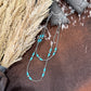 22” 2 Strand Navajo & Turquoise Necklace
