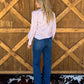 Miranda Striped Blouse *Mauve