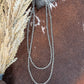 24” 2 Strand Navajo Pearl Necklace