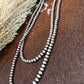 24” 2 Strand Navajo Pearl Necklace
