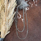 22” 2 Strand Navajo Pearl Necklace