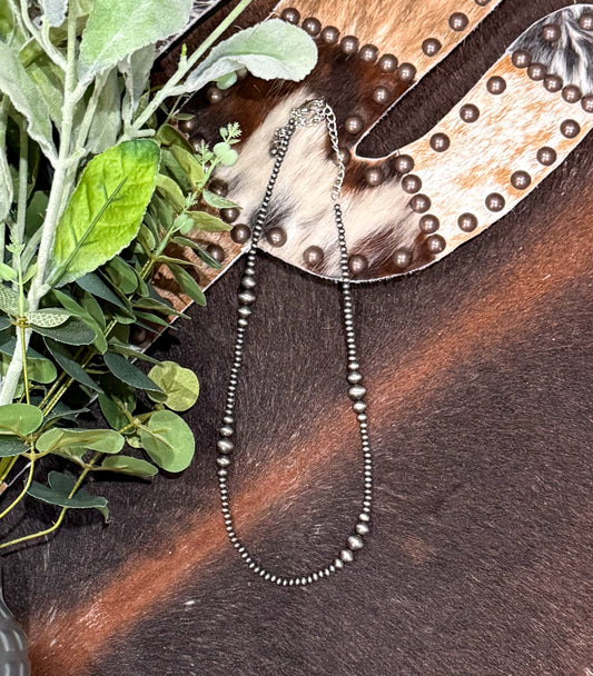 22” Cluster Navajo Pearl Necklace