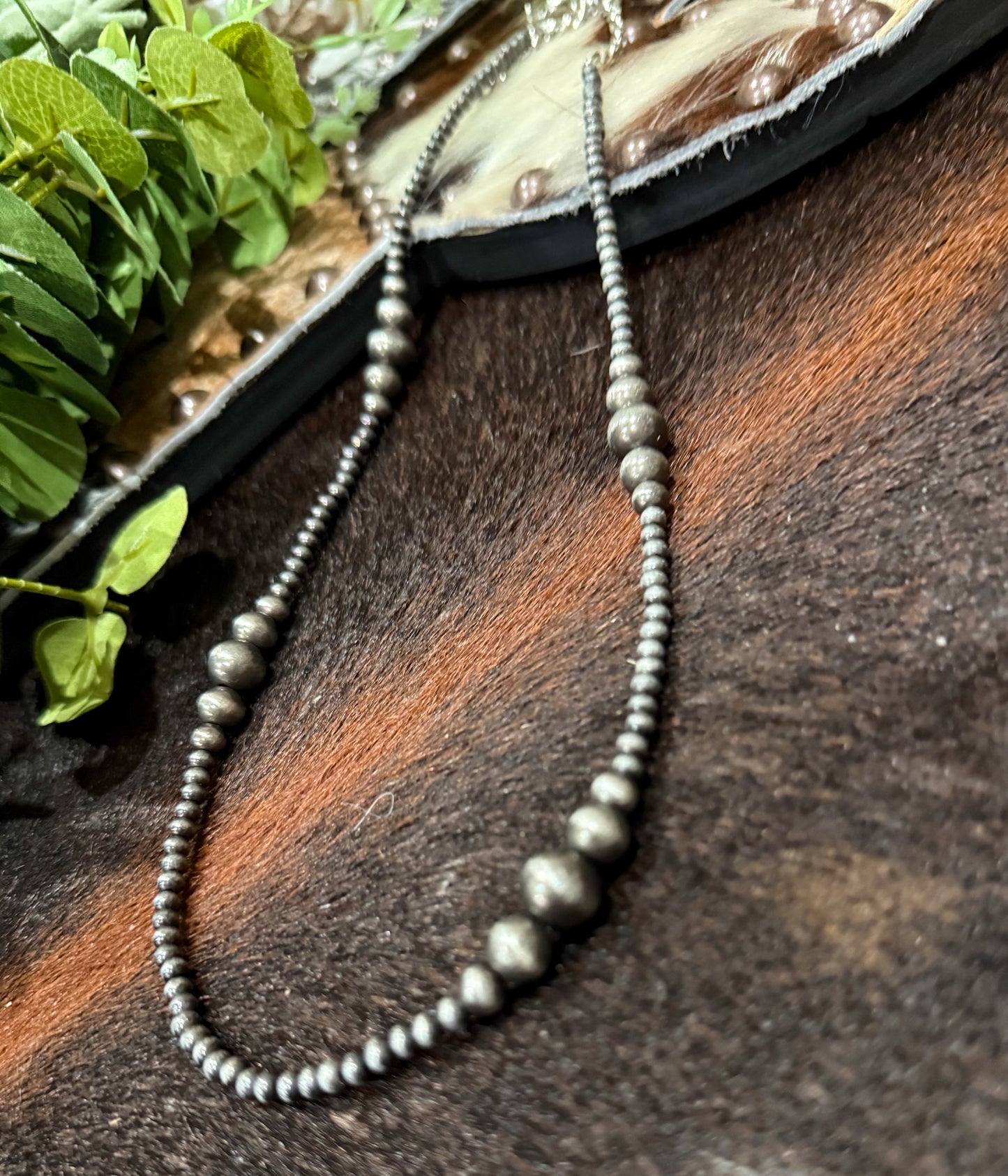 22” Cluster Navajo Pearl Necklace