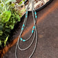 30” 3 Strand Navajo Pearl Necklace