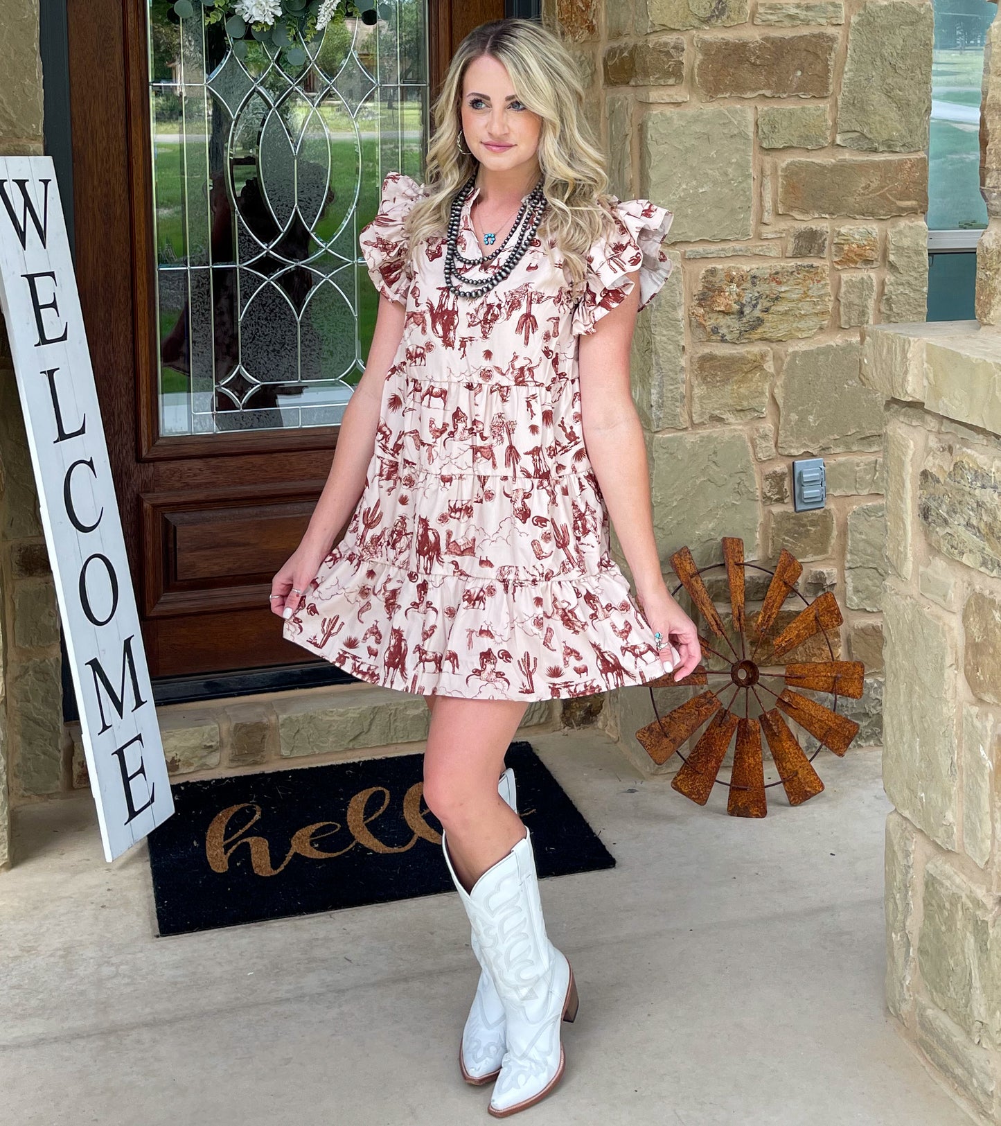 Flirty Cowgirl Dress