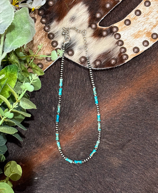 16” Navajo Pearl Necklace