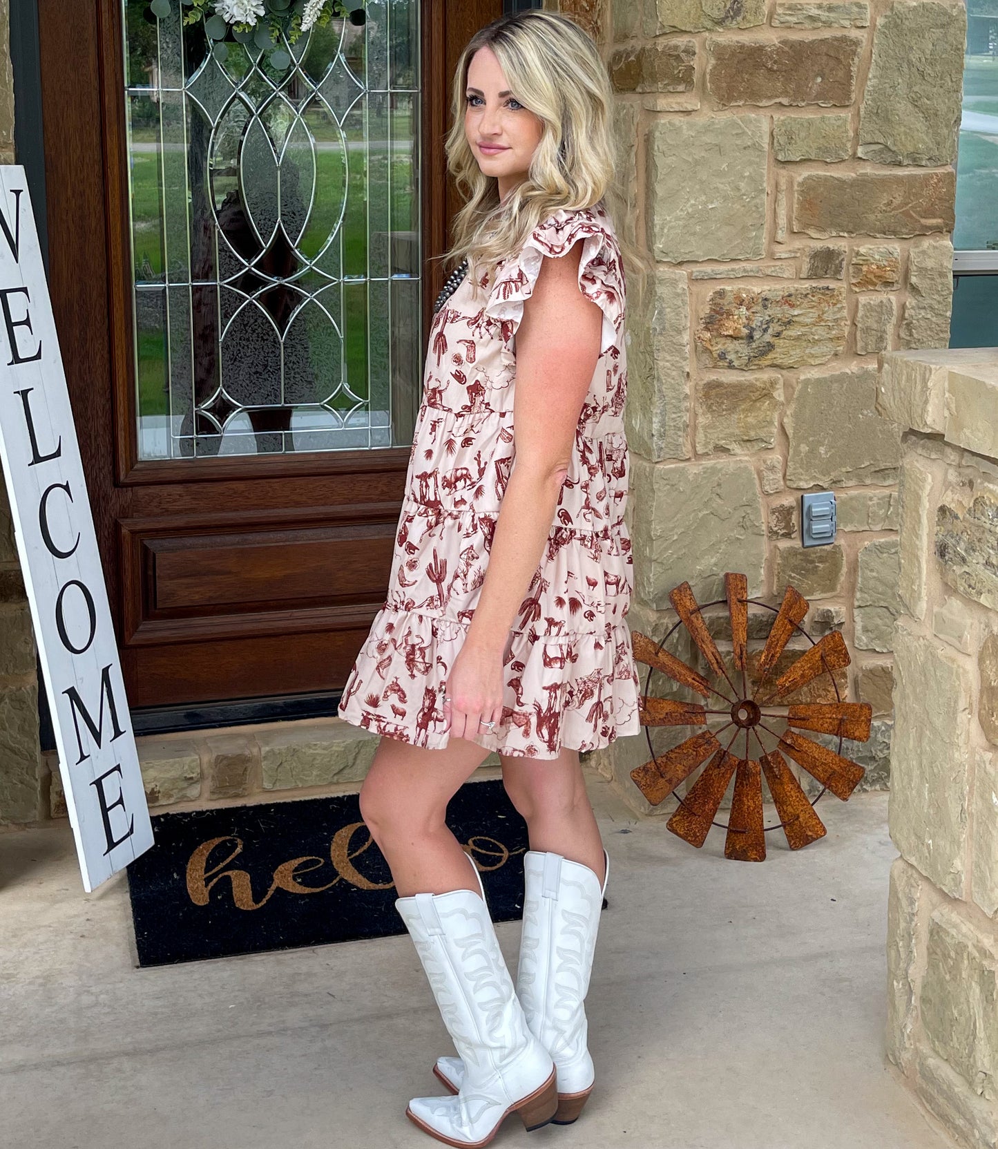 Flirty Cowgirl Dress