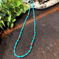 36” Turquoise & Navajo Pearls Necklace