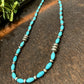 36” Turquoise & Navajo Pearls Necklace