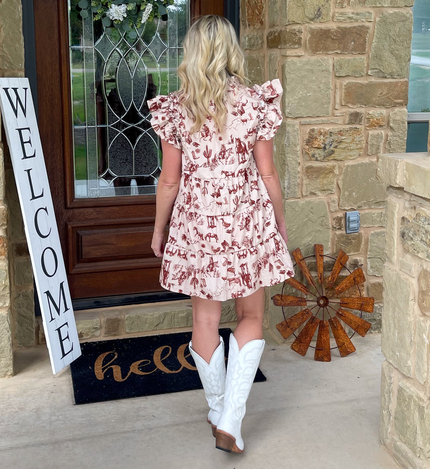 Flirty Cowgirl Dress