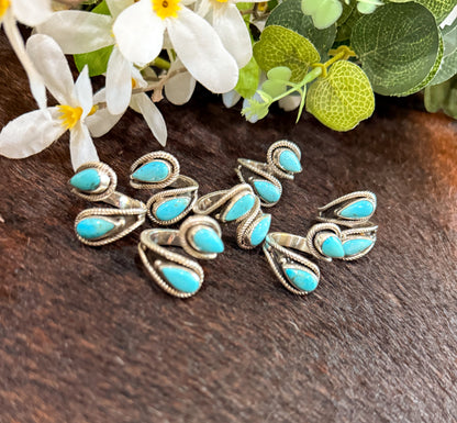 Teardrop Wrap Ring