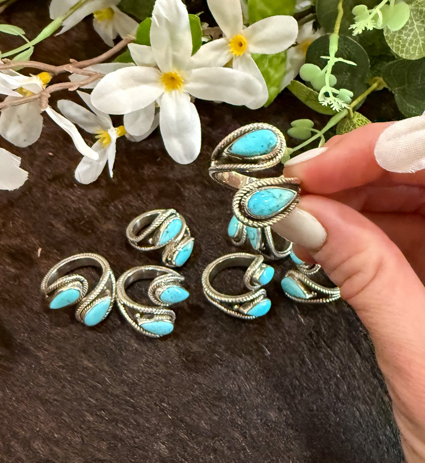 Teardrop Wrap Ring