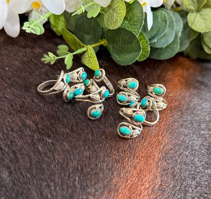 Cinch Turquoise Stone Wrap Ring
