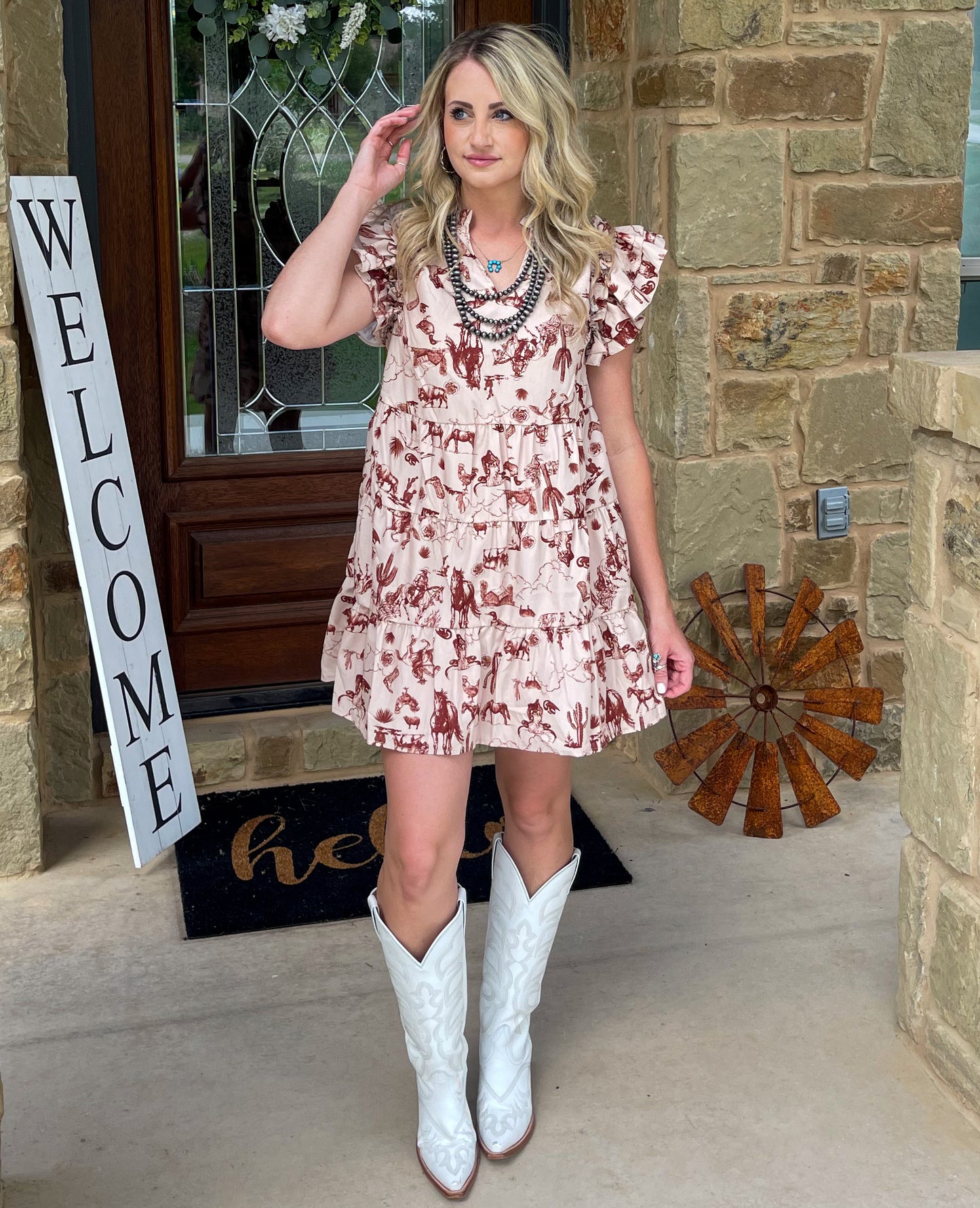 Flirty Cowgirl Dress