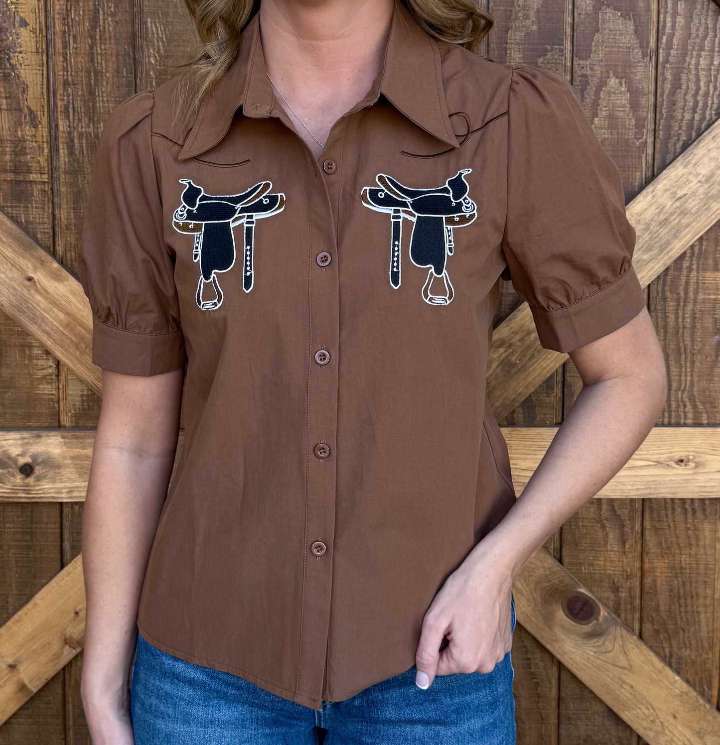 Saddle Button-Up