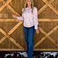 Miranda Striped Blouse *Mauve