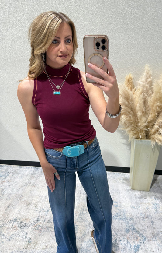 The Essentials Tank *Wine
