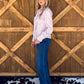 Miranda Striped Blouse *Mauve