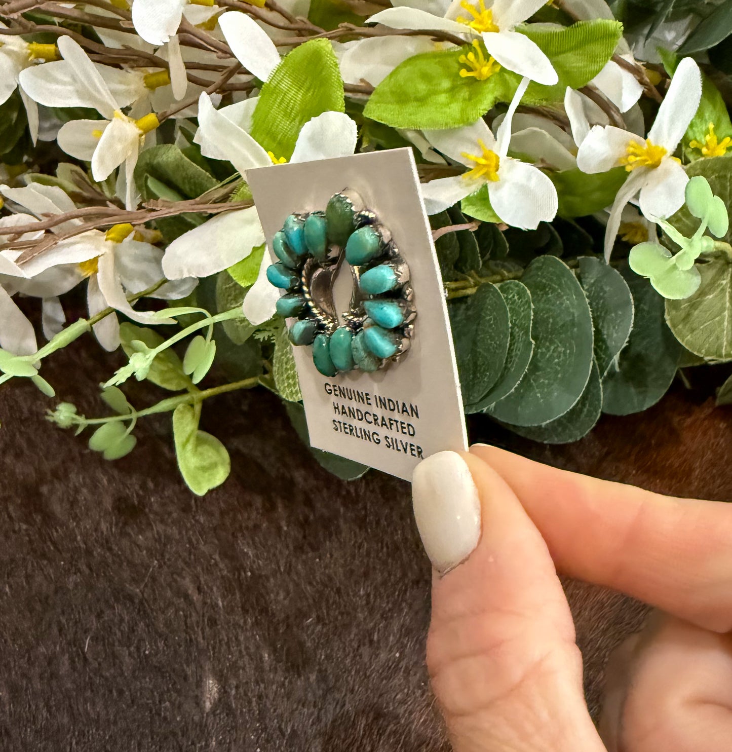 Half Cluster Earrings