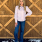 Miranda Striped Blouse *Mauve