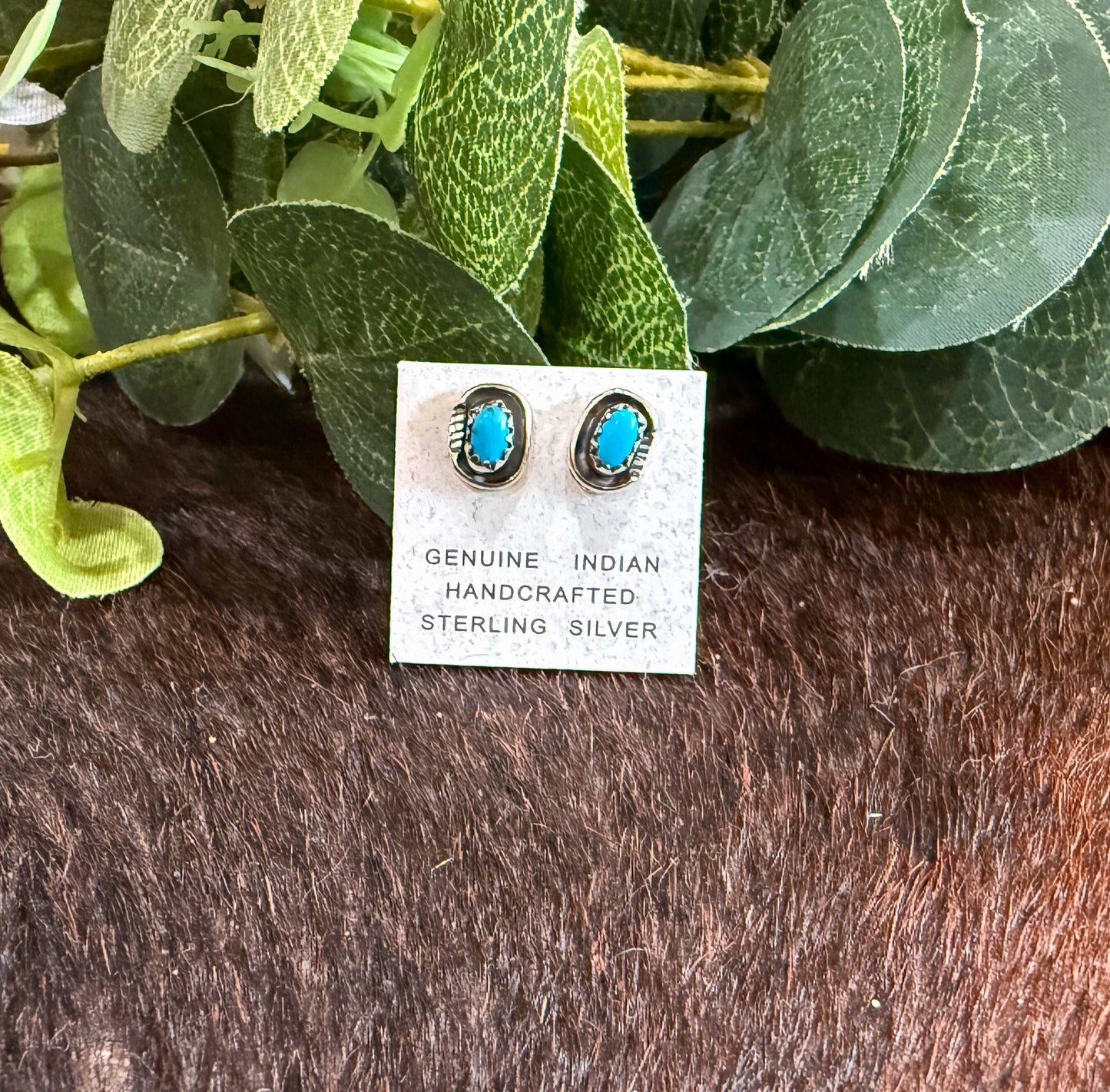 Small Turquoise Earrings