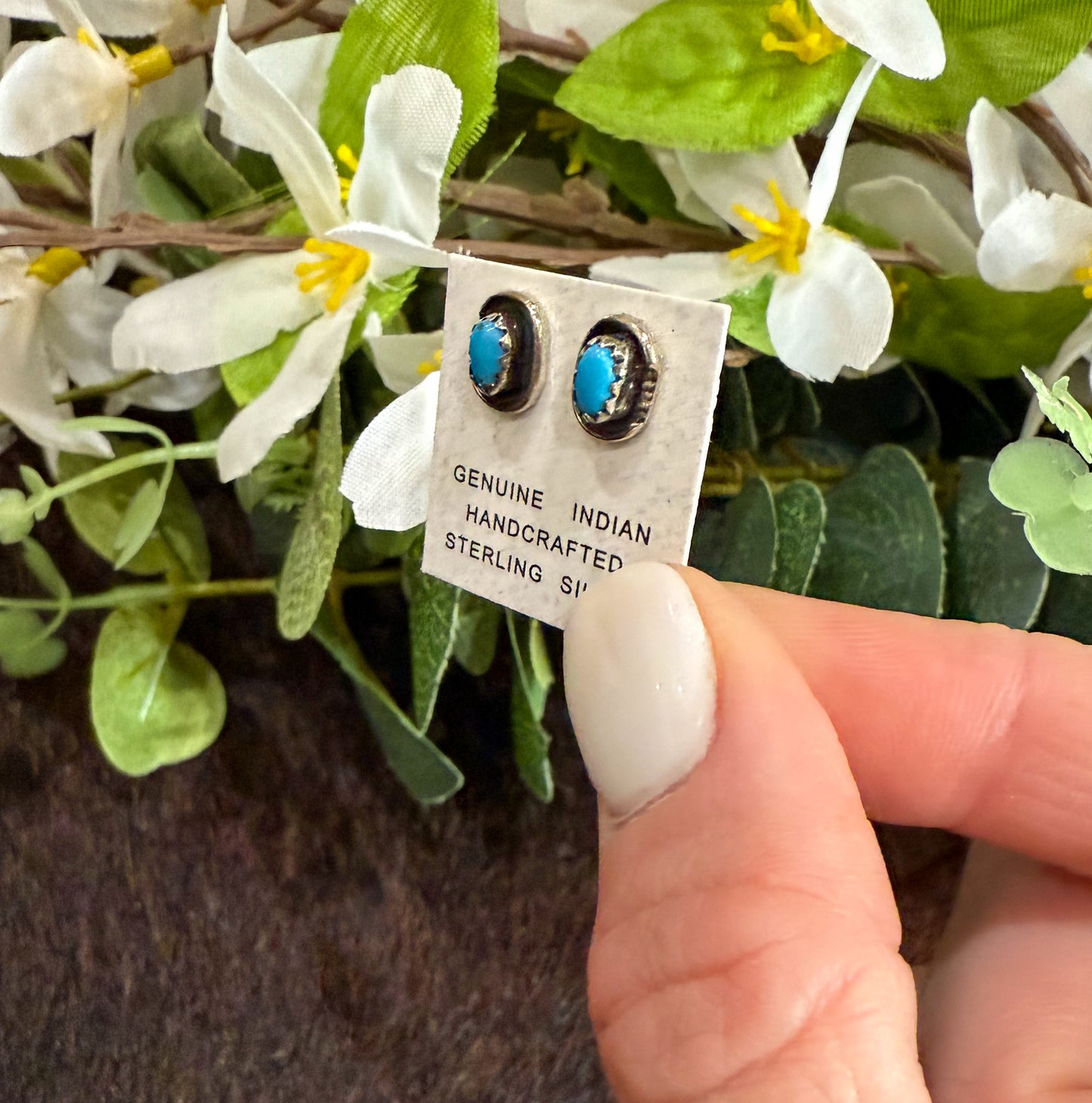 Small Turquoise Earrings