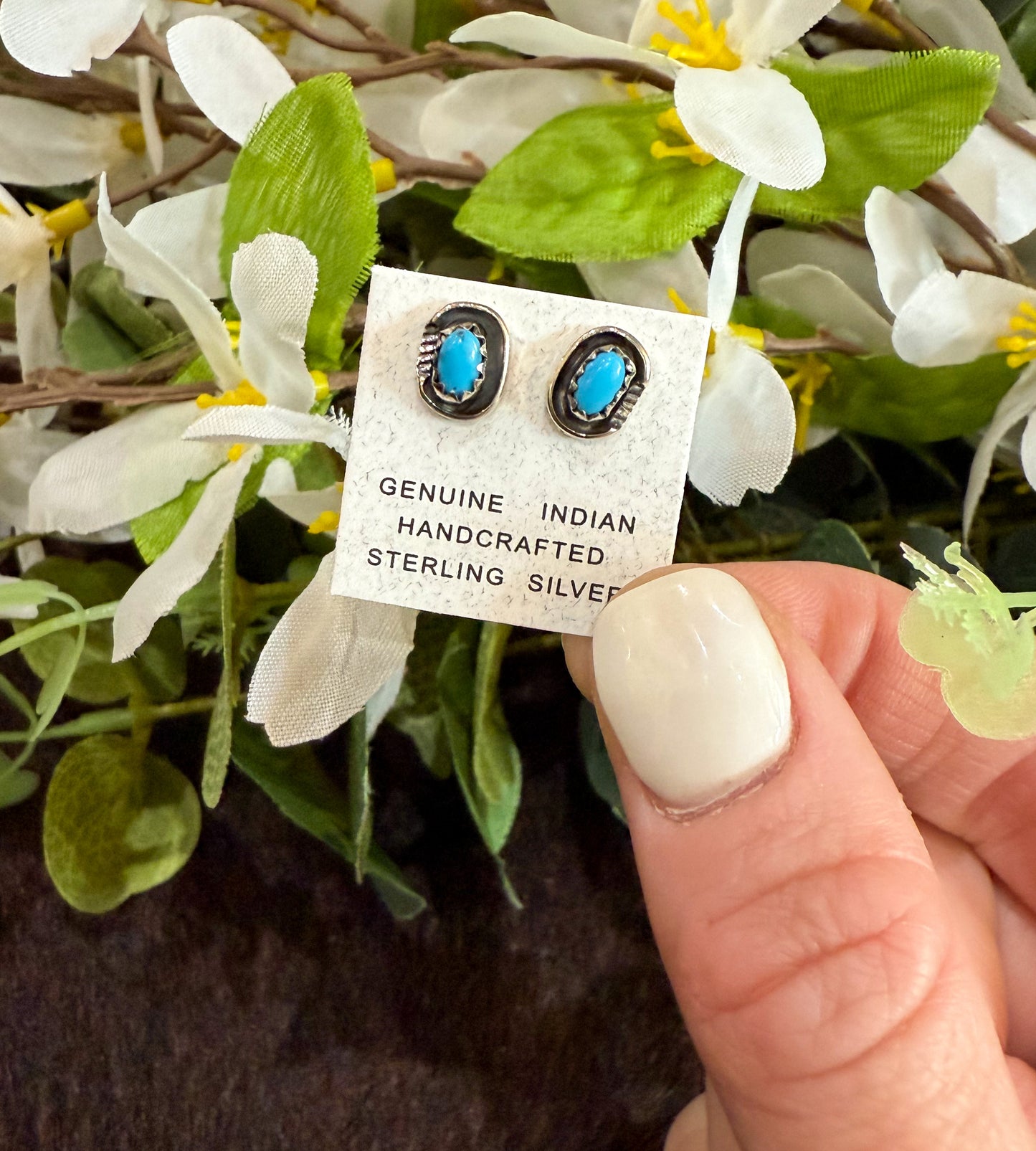 Small Turquoise Earrings