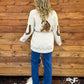 Almond Horse Knit Cardigan