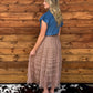Rodeo Queen Ruffled Maxi Skirt