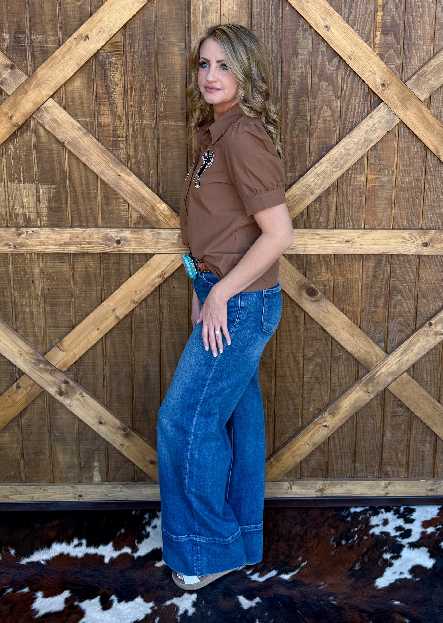 Saddle Button-Up