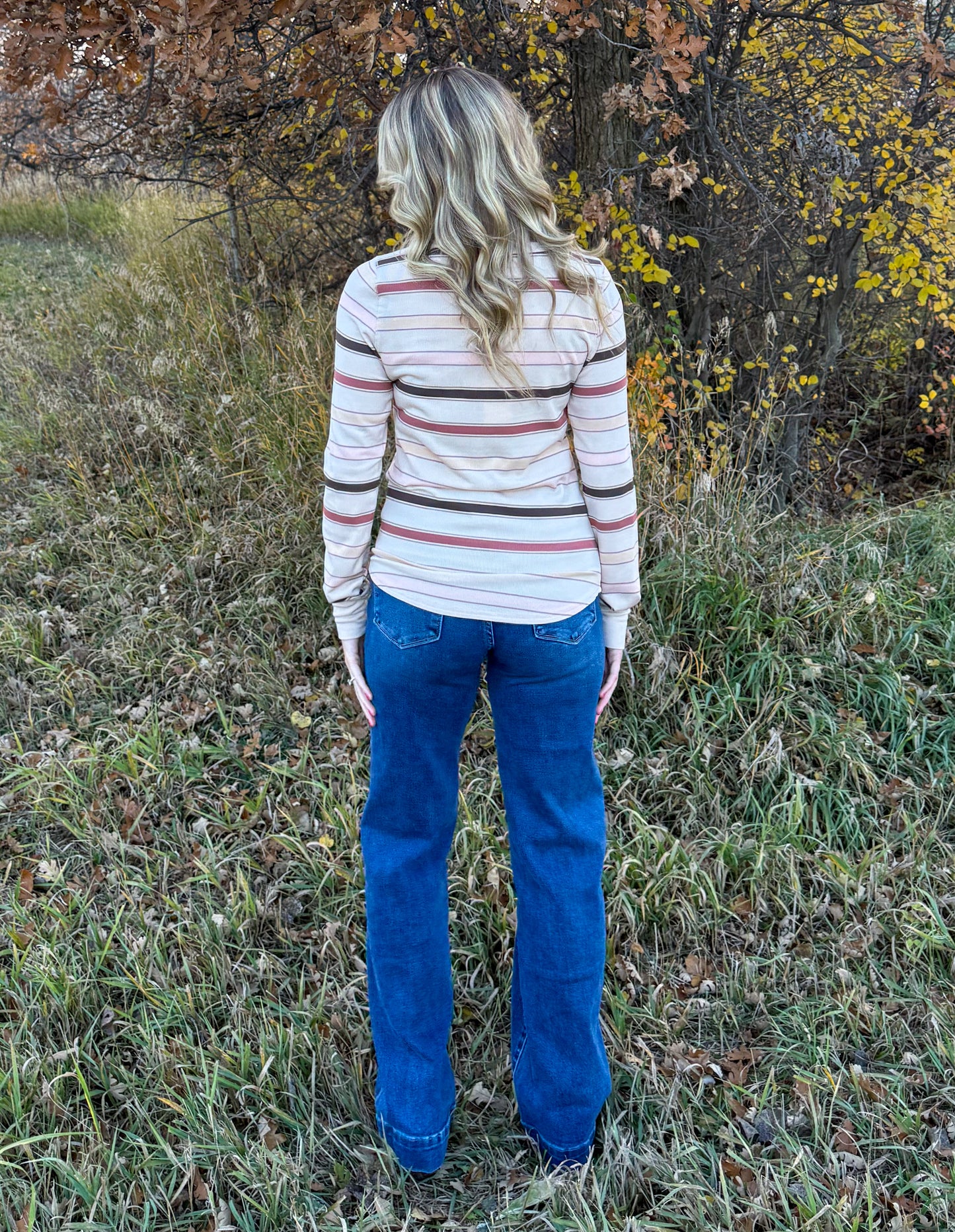 Autumn Stripes Long Sleeve