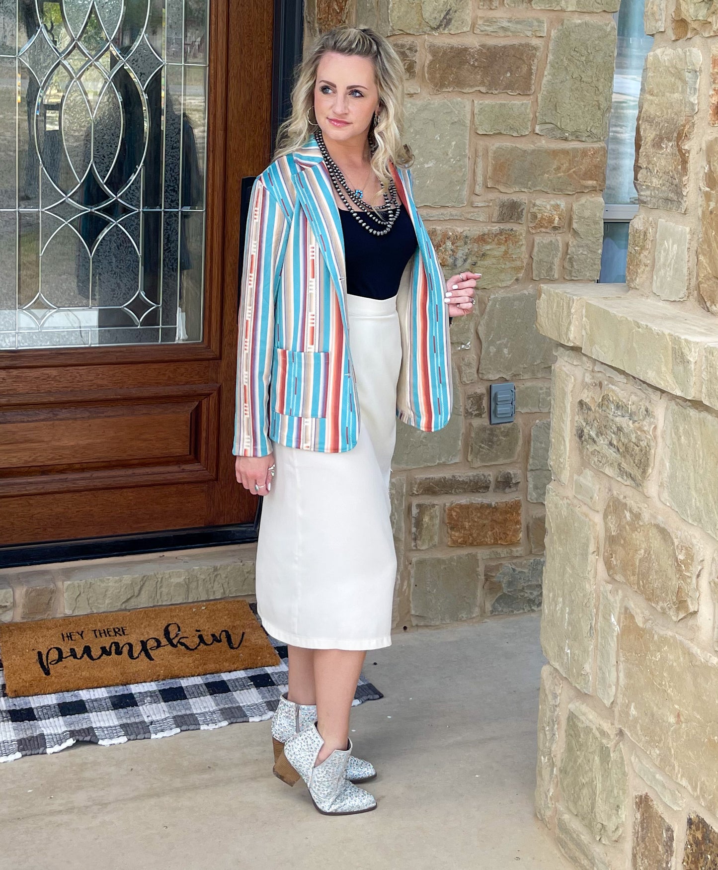 Serape Lights Blazer