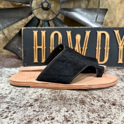 Tanya Cowhide Sandal