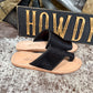 Tanya Cowhide Sandal