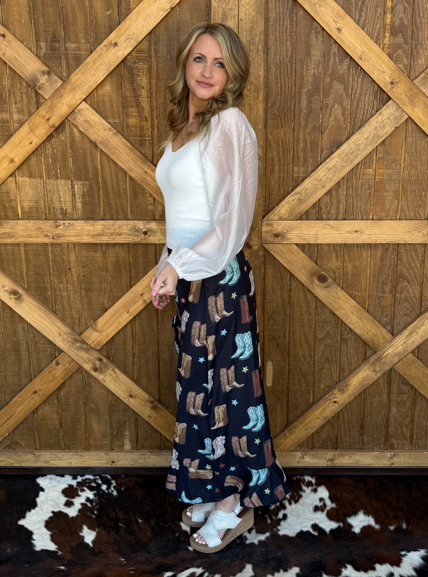 The Ivory Blouse