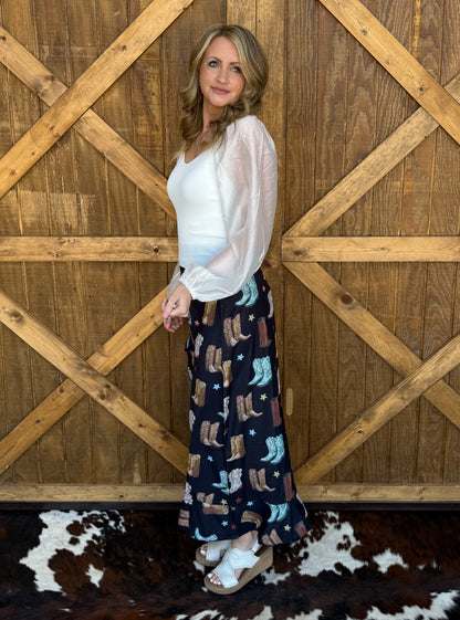 The Ivory Blouse