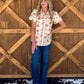 Western Things Pearl Snap Top