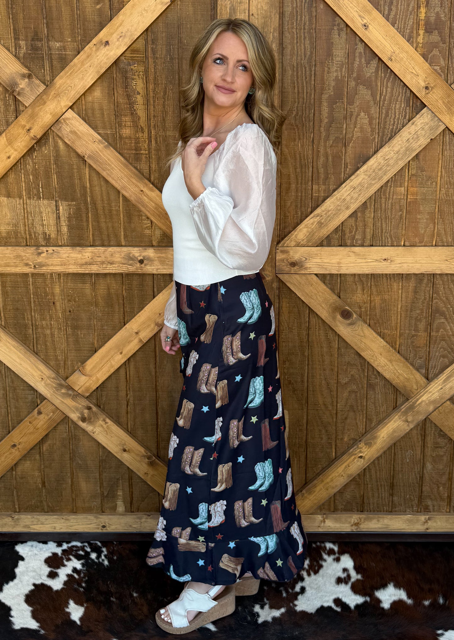 The Ivory Blouse