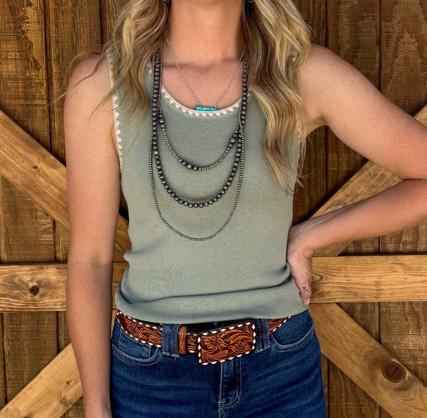 The Becky Tank *Sage