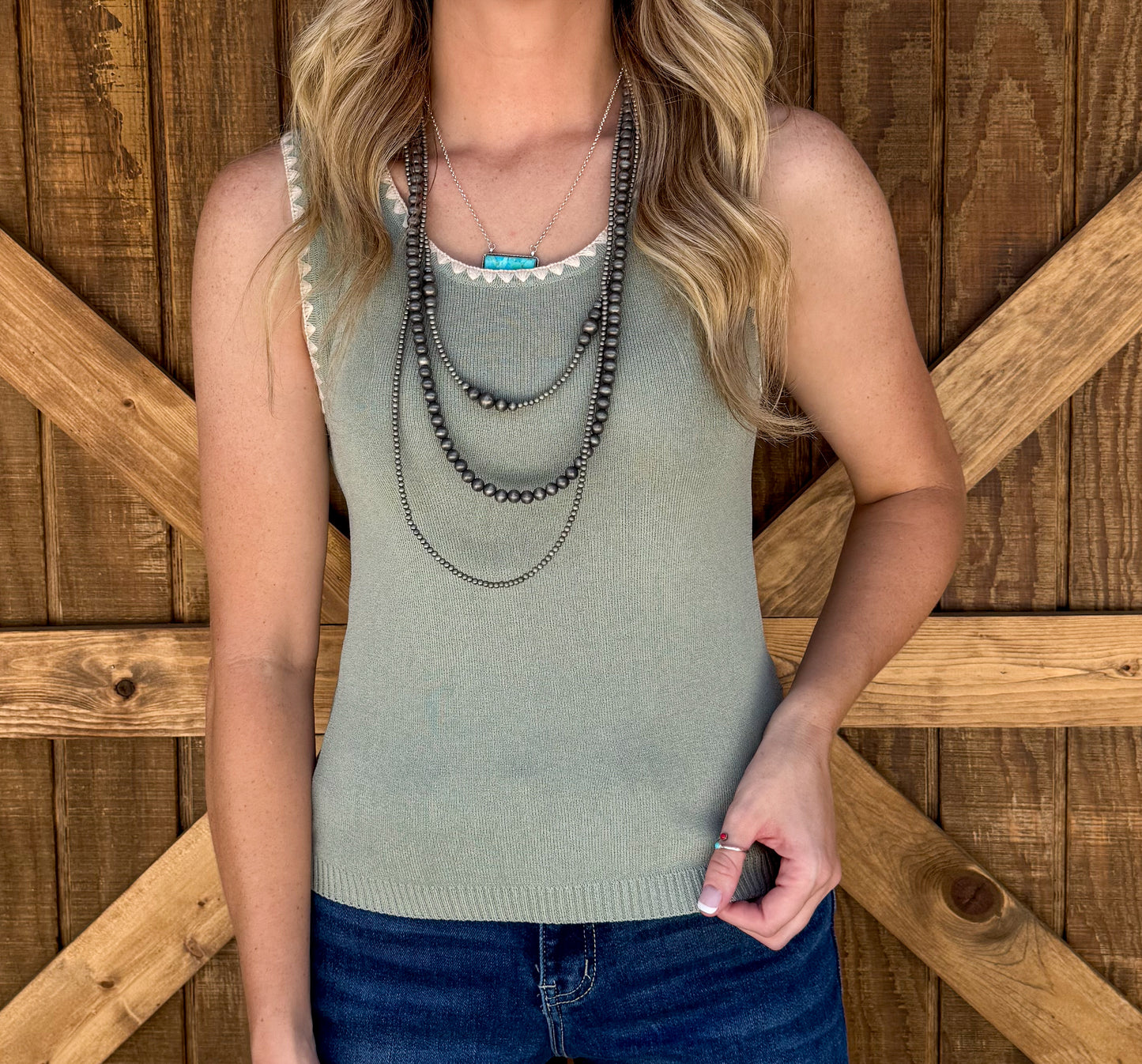 The Becky Tank *Sage