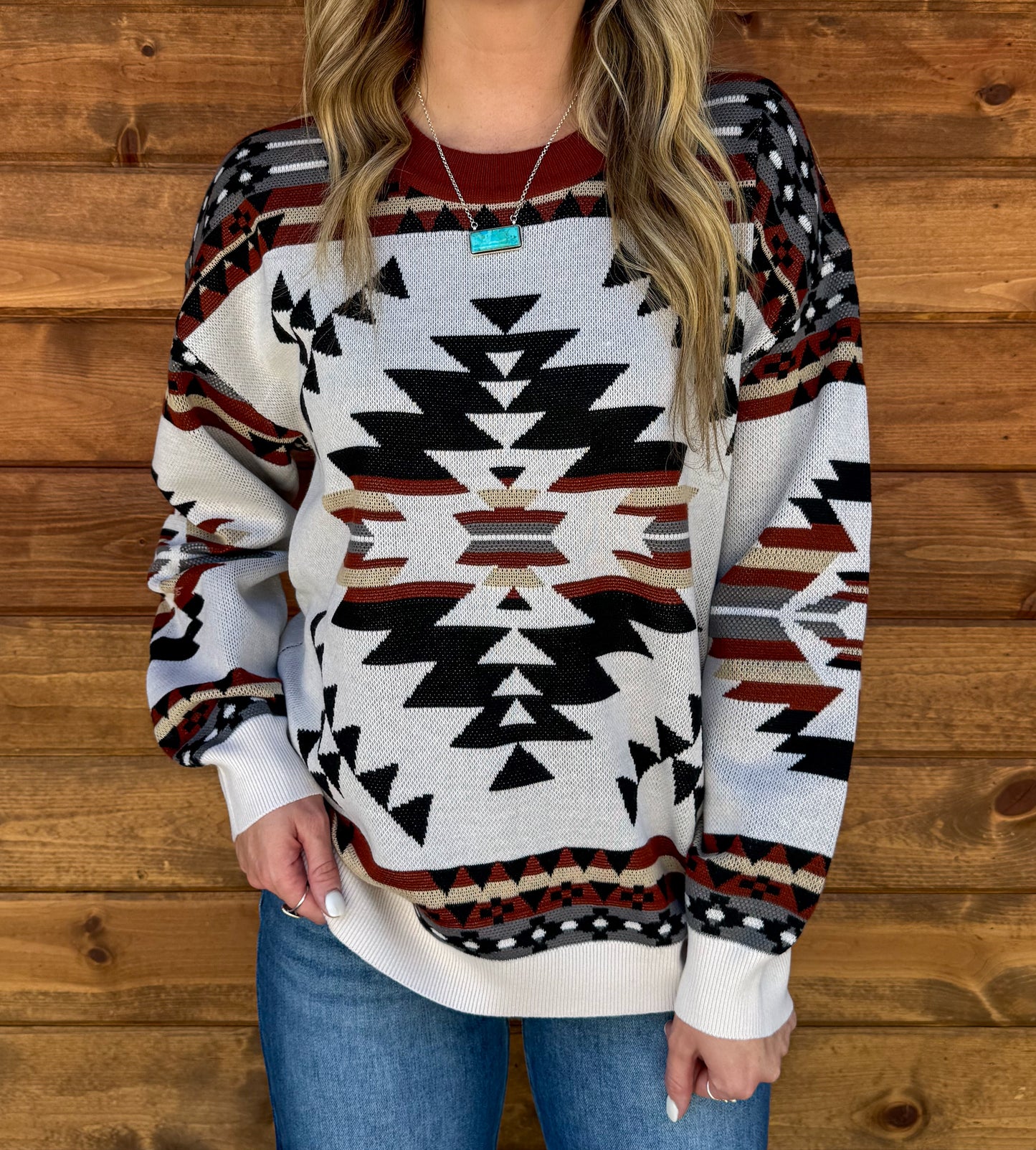 Lean On Me Knit Sweater