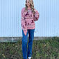 Cozy Horses Sweater *Mauve