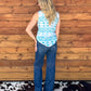 Turquoise Aztec Tank