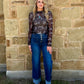 All the Cowboys Mesh Top